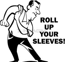WORD STUDY – LAYING BARE HIS ARMS