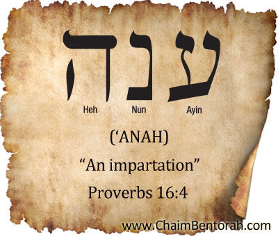 HEBREW WORD STUDY – AN IMPARTATION
