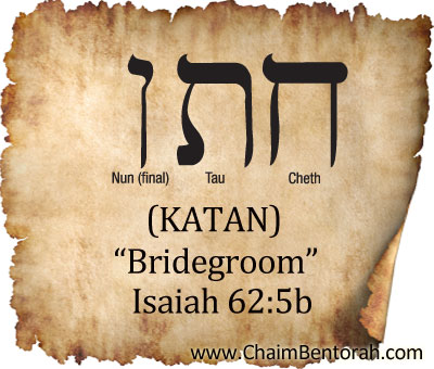 HEBREW WORD STUDY – BRIDEGROOM – KATAN