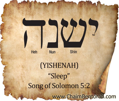 HEBREW WORD STUDY – SLEEP