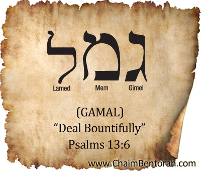 HEBREW WORD STUDY – DEAL BOUNTIFULLY