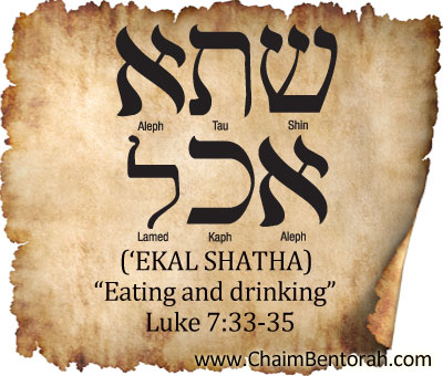 HEBREW (ARAMAIC) WORD STUDY – EATING AND DRINKING