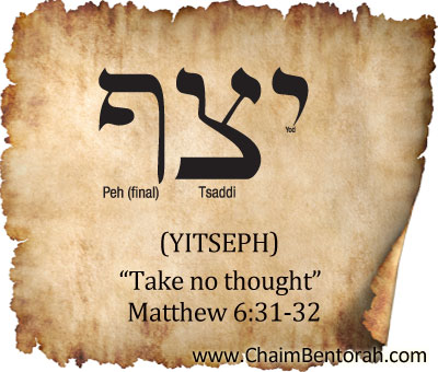 ARAMAIC WORD STUDY – TAKE NO THOUGHT