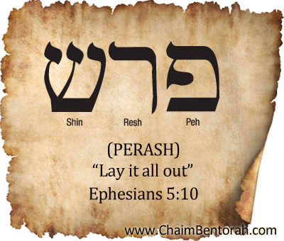 HEBREW WORD STUDY – LAY IT ALL OUT