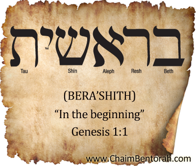 HEBREW WORD STUDY – IN THE BEGINNING