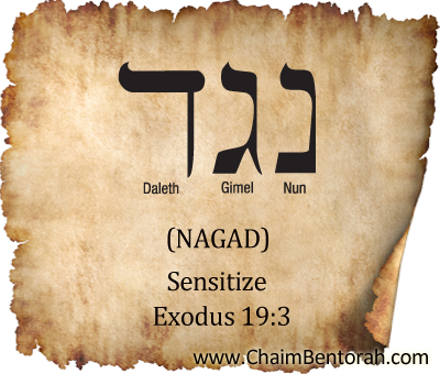 HEBREW WORD STUDY – SENSITIZE