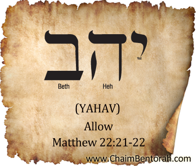 ARAMAIC WORD STUDY – ALLOW