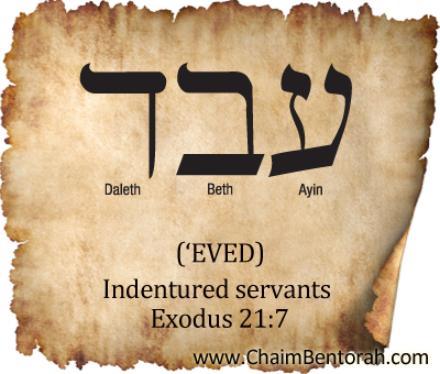 HEBREW WORD STUDY – INDENTURED SERVANTS
