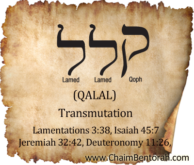 HEBREW WORD STUDY – TRANSMUTATION