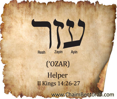 HEBREW WORD STUDY – HELPER