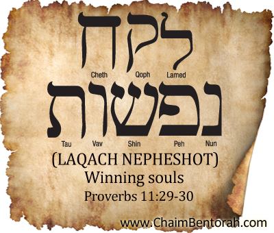 HEBREW WORD STUDY – WINNING SOULS | Chaim Bentorah