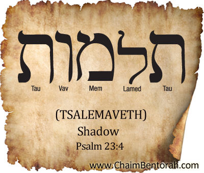 Hebrew word study – shadow – tsalemaveth – תלמות