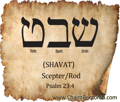Hebrew word study – scepter/rod – shavat שבט