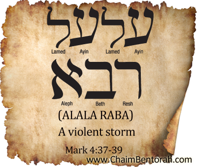 Aramaic Word Study – A Violent Storm Alala Raba עלעל רבא ... image of Aramaic Word Study – A Violent Storm Alala Raba עלעל רבא ...