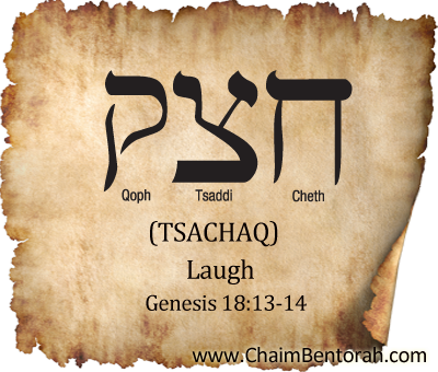 Hebrew Word Study – Laugh – Tsachaq  צחק